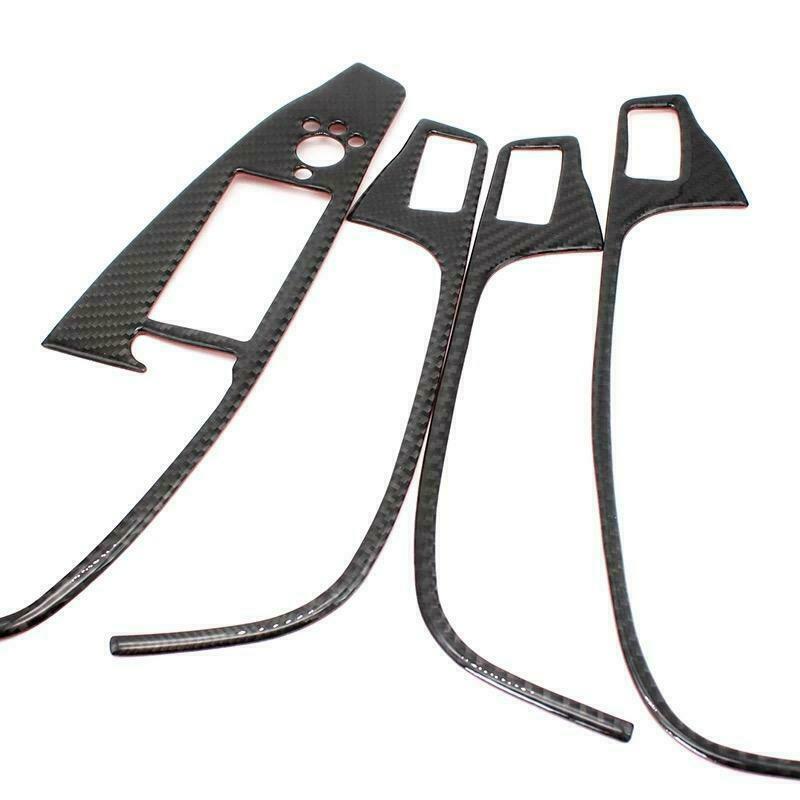 Passend für Handgriff Türgriff Carbon Rahmen Blende Passend Für Audi Q5 SQ5 8R TDI TFSI