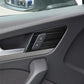 Passend für Audi Q5 FY 2018-19 Türschloss Blende Abdeckung Rahmen Schwarz