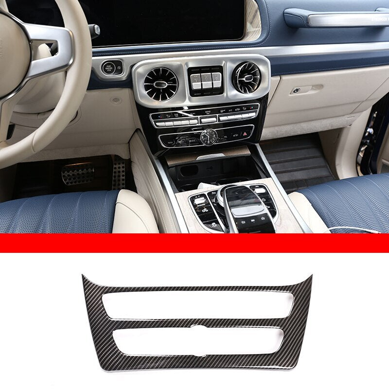 Passend für Mercedes G Class W463 Mittelkonsole Blende Abdeckung Rahmen Carbon