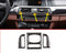 Passend für BMW 5 Series F10 F18 520 Zierrahmen für Lüftung Regler aus Carbon