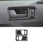 Passend für Ford Mustang 09-13 Türgriff Rahmen Blenden Abdeckung Carbon