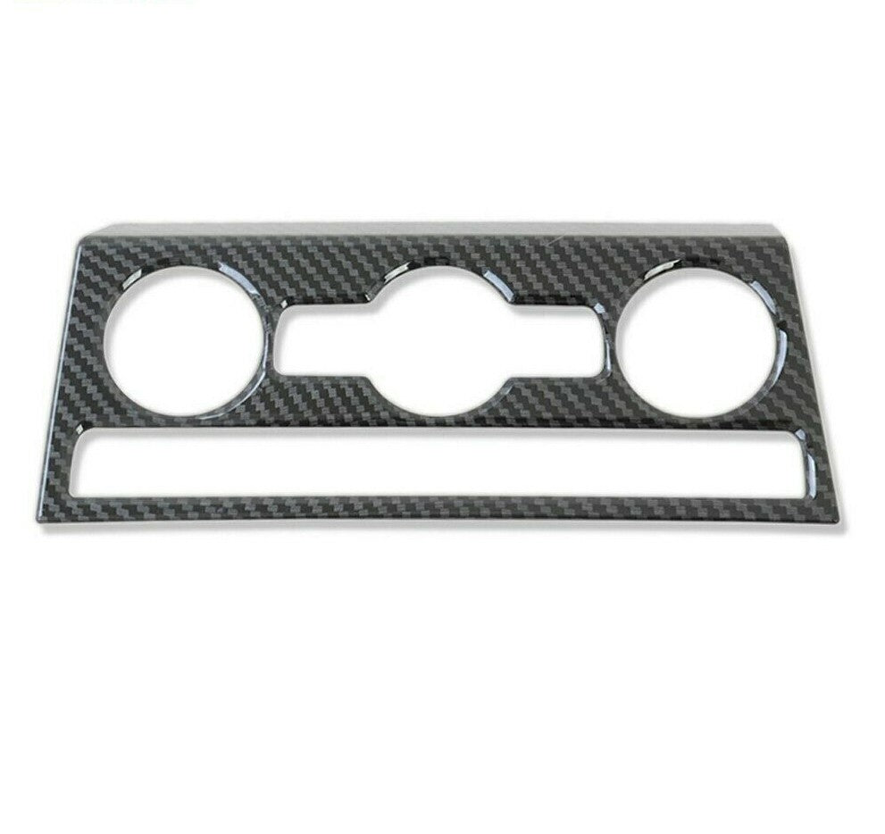 Passend für VW T-Roc Carbon Blende Mittelkonsole Abdeckung Rahmen Schutz Cover