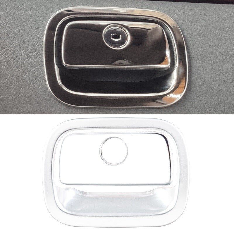 Passend für Mercedes Viano Vito V Handschuhfach Blenden Abdeckung Rahmen Silber