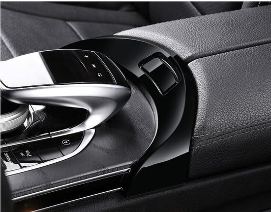 Passend für Armlehne Blende Knopf Rahmen Schwarz Für Mercedes Benz C Klasse W205 GLC X253