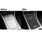 Passend für Mercedes CLA GLA 2014-18 Mittelkonsole Blenden Abdeckung Carbon