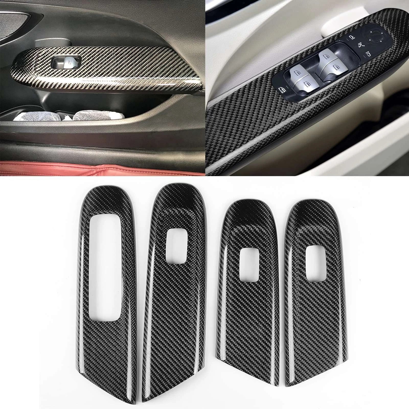 Passend für Benz C-Klasse 22-23 Fensterheber Blende