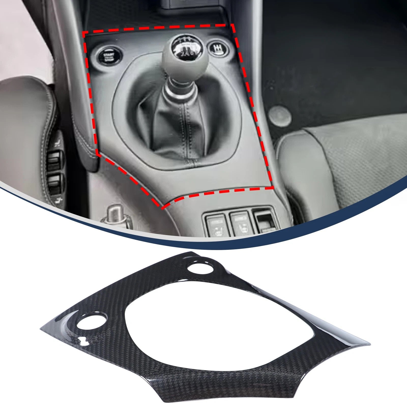 Passend für Nissan Fairlady 400Z 2023 Gangschaltung Blende