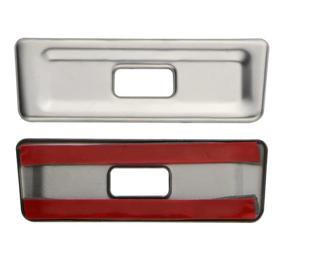Passend für VW T-Roc USB Port Blenden Abdeckung Silber