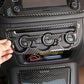 Passend für VW Tiguan 2010-2016 Lüftungsregler Blenden Rahmen Tuning Carbon
