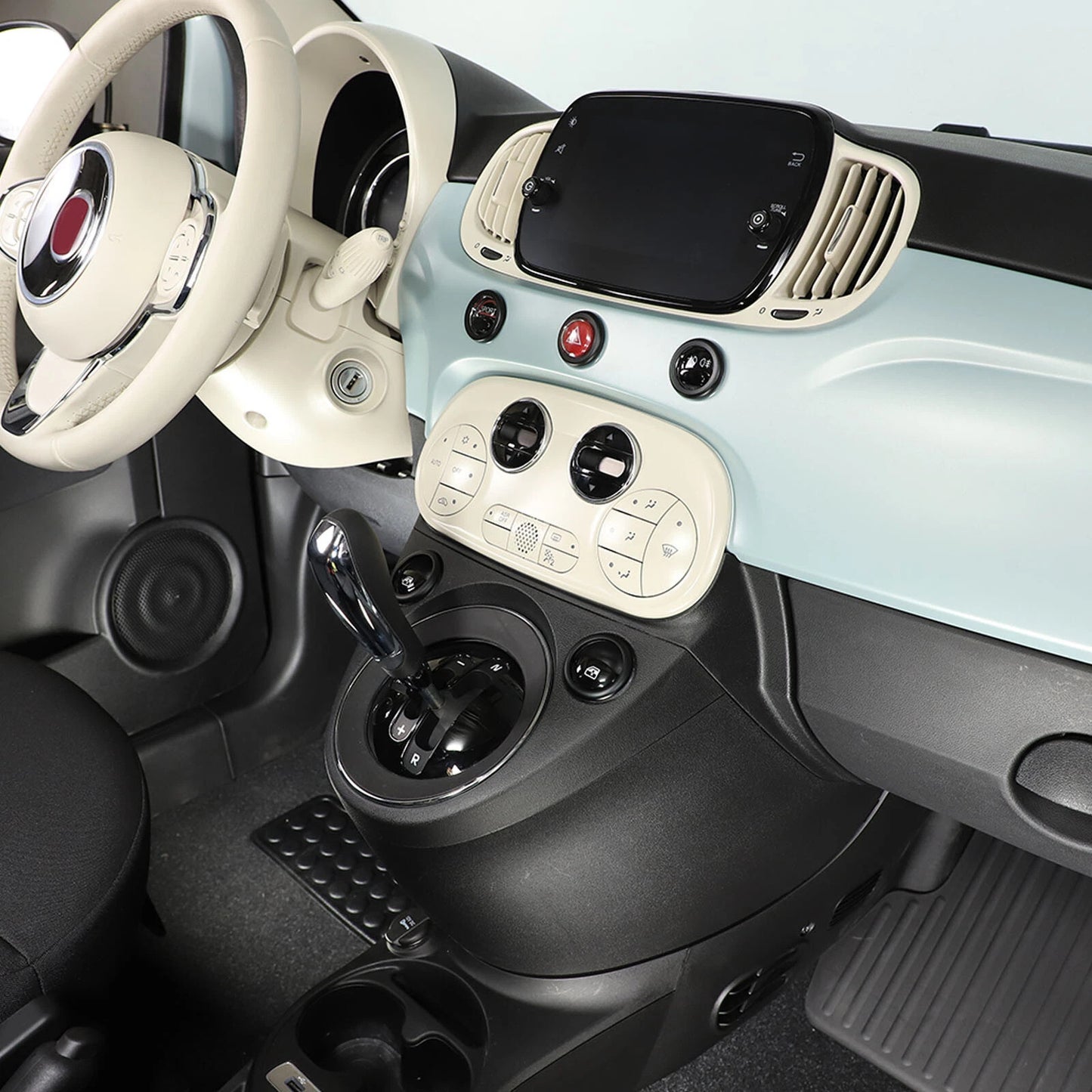 Passend für Fiat 500 Mittelkonsole Blende