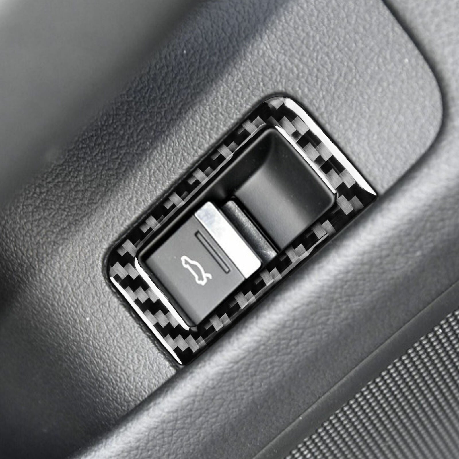 Passend für Audi A6 C8 A7 ab 2019 Kofferraumtaste Blende Rahmen Zierblende
