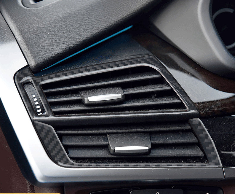 Passend für BMW X5 F15 X6 F16 Carbon Luftauslass Düsen Lüftung Blenden Rahmen