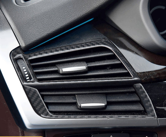 Passend für BMW X5 F15 X6 F16 Carbon Luftauslass Düsen Lüftung Blenden Rahmen