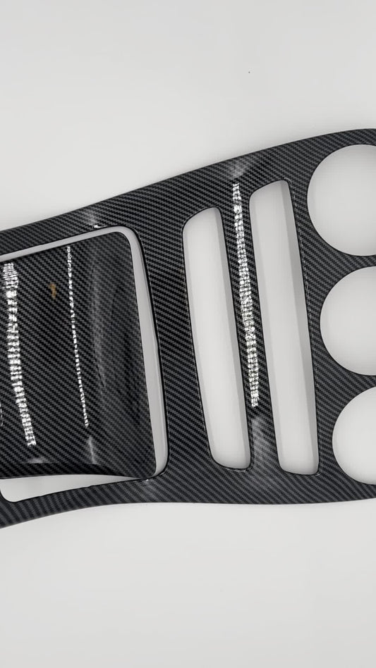 Passend für Mittelkonsole Schalttafel Passend Für Mercedes Benz C Klasse W205 GLC AMG Carbon