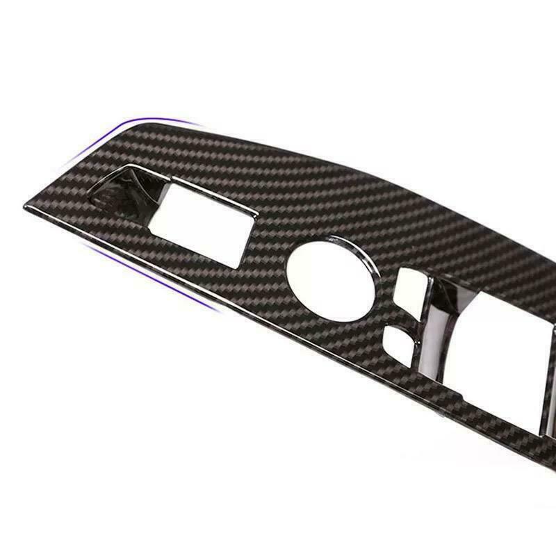 Passend für Fensterheber Rahmen Schutz Blende Carbon Matt Optik Passend Für BMW X3 G01