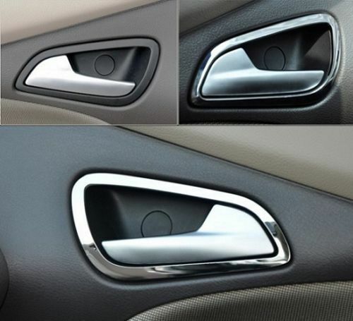 Passend für Ford Focus 3 Edelstahl Blende Türgriff Abdeckung Türgriffschale Chrom