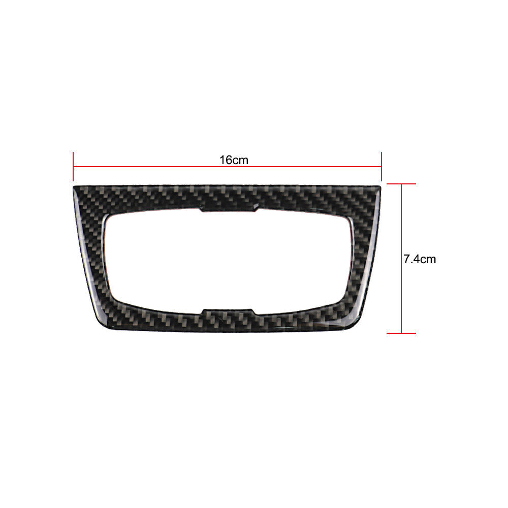 Passend für BMW 3 4 F30 F31 F32 F33 F34 Carbon Lichtschalter Rahmen Schutz