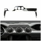 Passend für Ford Mustang 15-19 Mittelkonsole Blenden Abdeckung Carbon