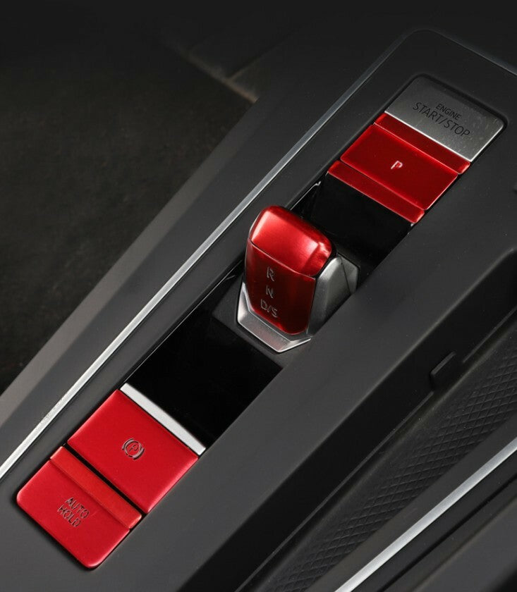 Passend für VW Golf 8 MK8 Mittelkonsole Tasten Abdeckungen Blenden Tuning