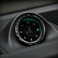 Passend für Porsche Macan Carbon Blende Uhr Kompass Cockpit Zierblende Ring