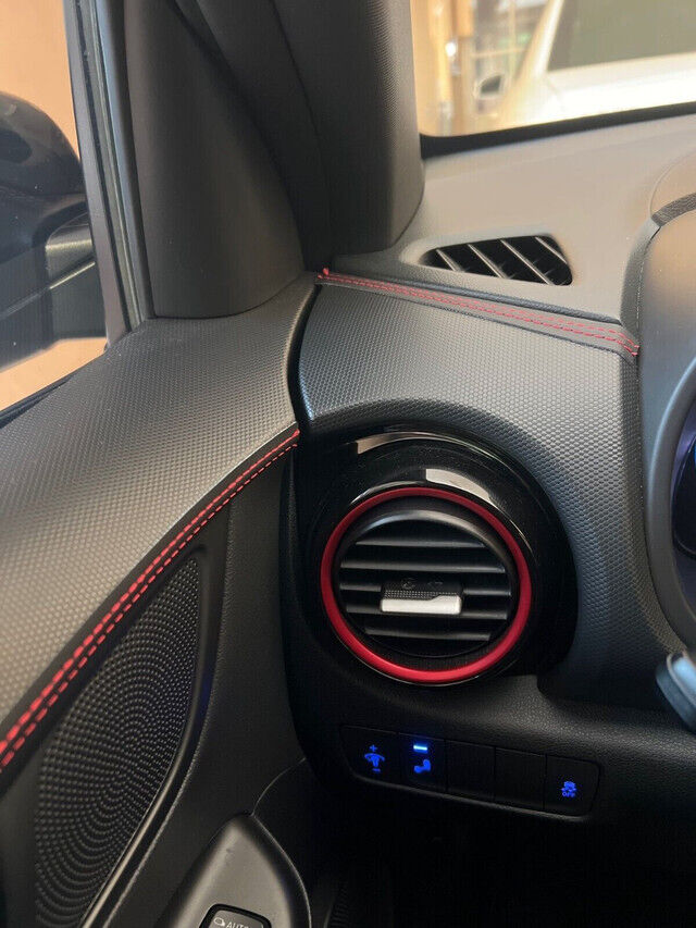 Passend für Mazda MX-30 Kunstlederstreifen Streifen Rote Naht Interieur