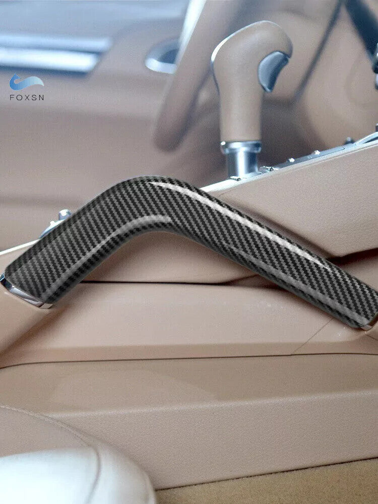 Passend für Porsche Cayenne 2011-2017 Mittelkonsole Blende Zierblende Carbon