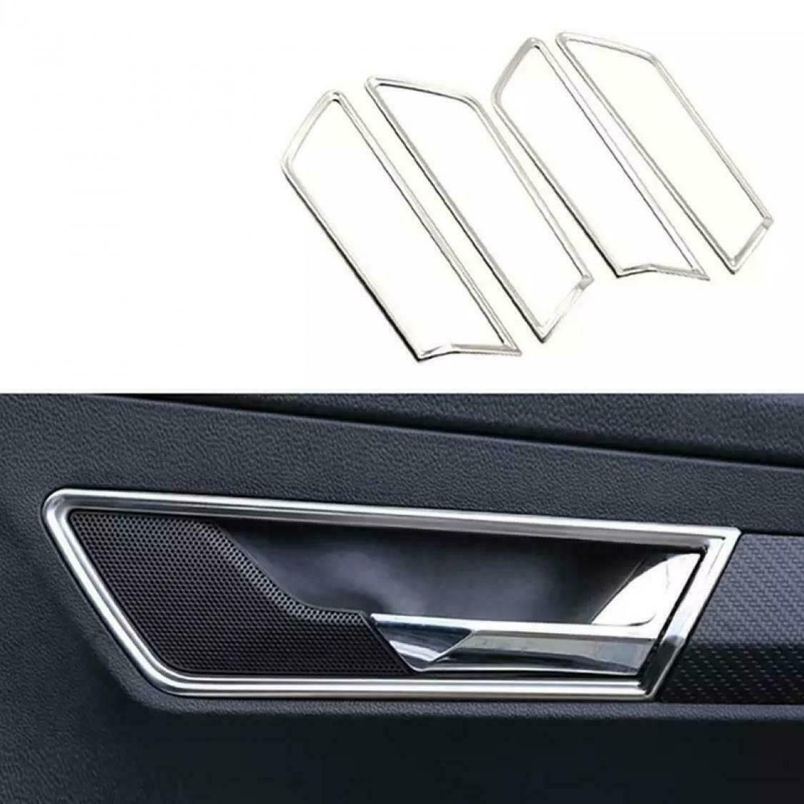 Passend für Skoda Kodiaq Türgriff Abdeckung Blenden Rahmen Tuning Silber