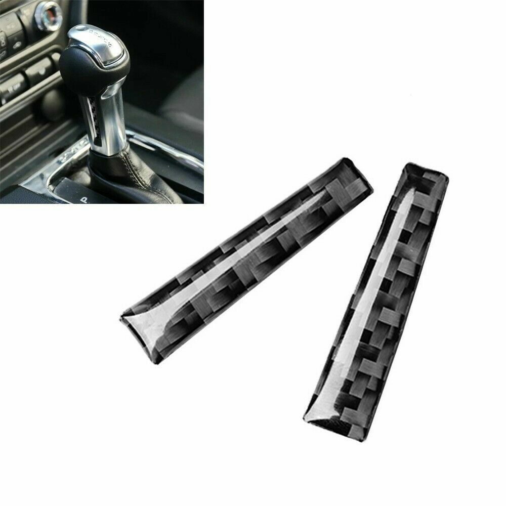 Passend für Ford Mustang Schaltknauf Abdeckung Blenden Rahmen Tuning Carbon
