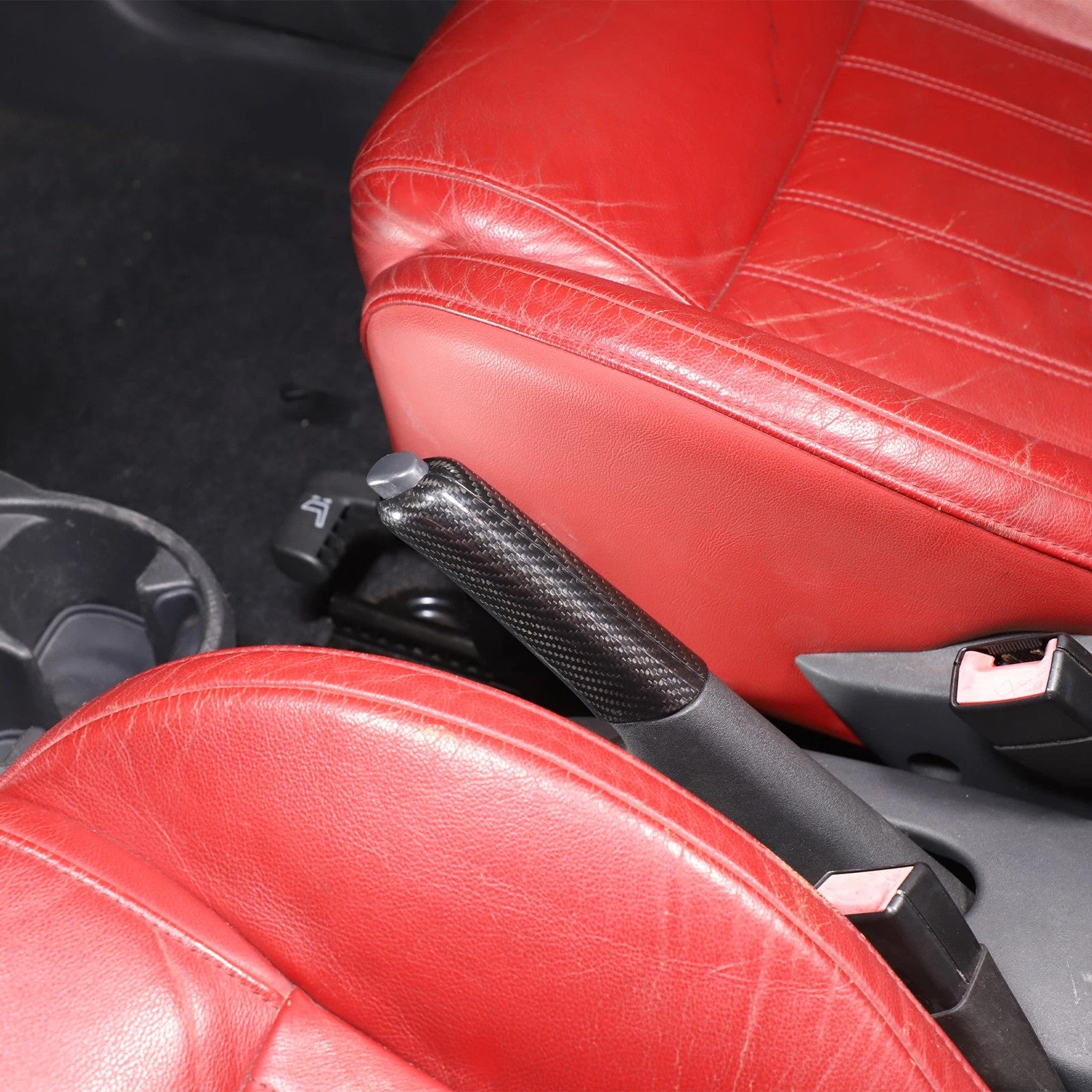 Passend für Fiat 500 595 2007-2015 Handbremse Blende