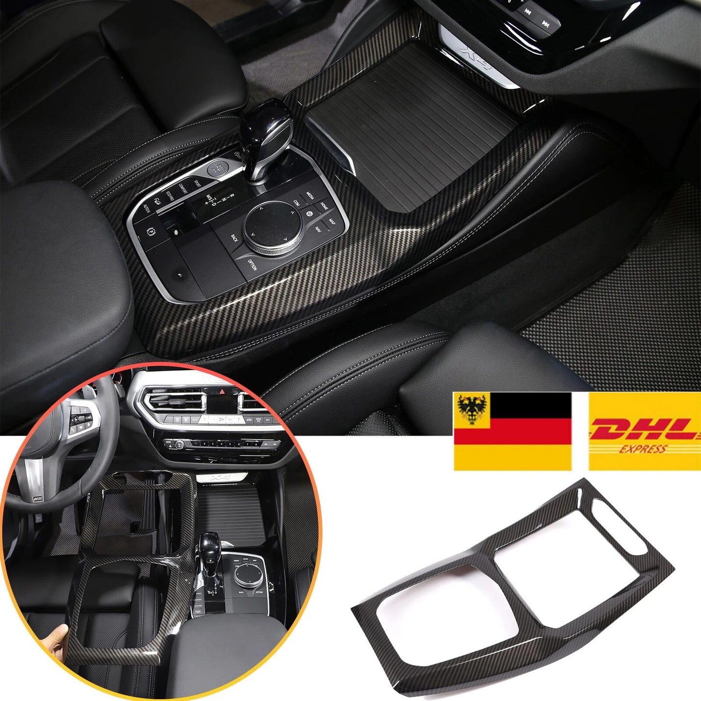 Passend für BMW G01 Gangschaltung Blende