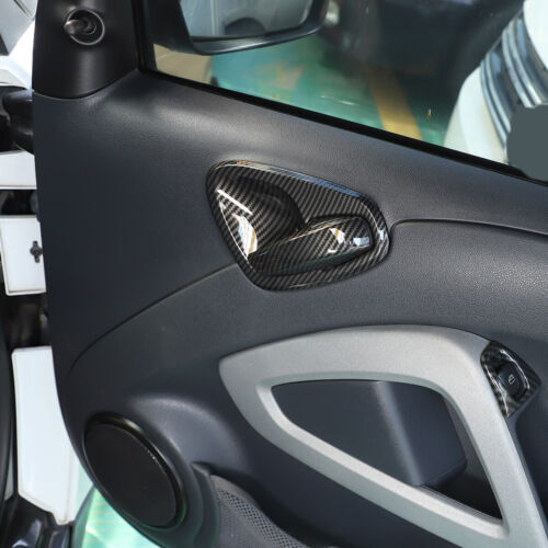 Passend für Smart Fortwo 451 10-14 Türgriffe Blenden Abdeckung Carbon