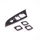Passend für BMW X3 F25 X4 F26 2011–2017 Fensterheber Blenden Abdeckung Schwarz