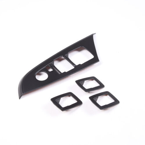 Passend für BMW X3 F25 X4 F26 2011–2017 Fensterheber Blenden Abdeckung Schwarz