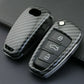 Passend für Audi A1 A3 Q3 Q7 TT Carbon Schlüssel Cover Hülle