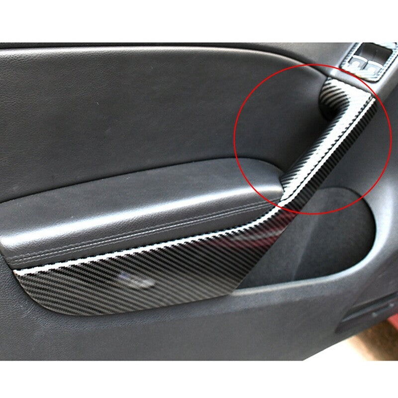 Passend für VW Golf 6 Türgriff Blenden Abdeckung Rahmen Carbon