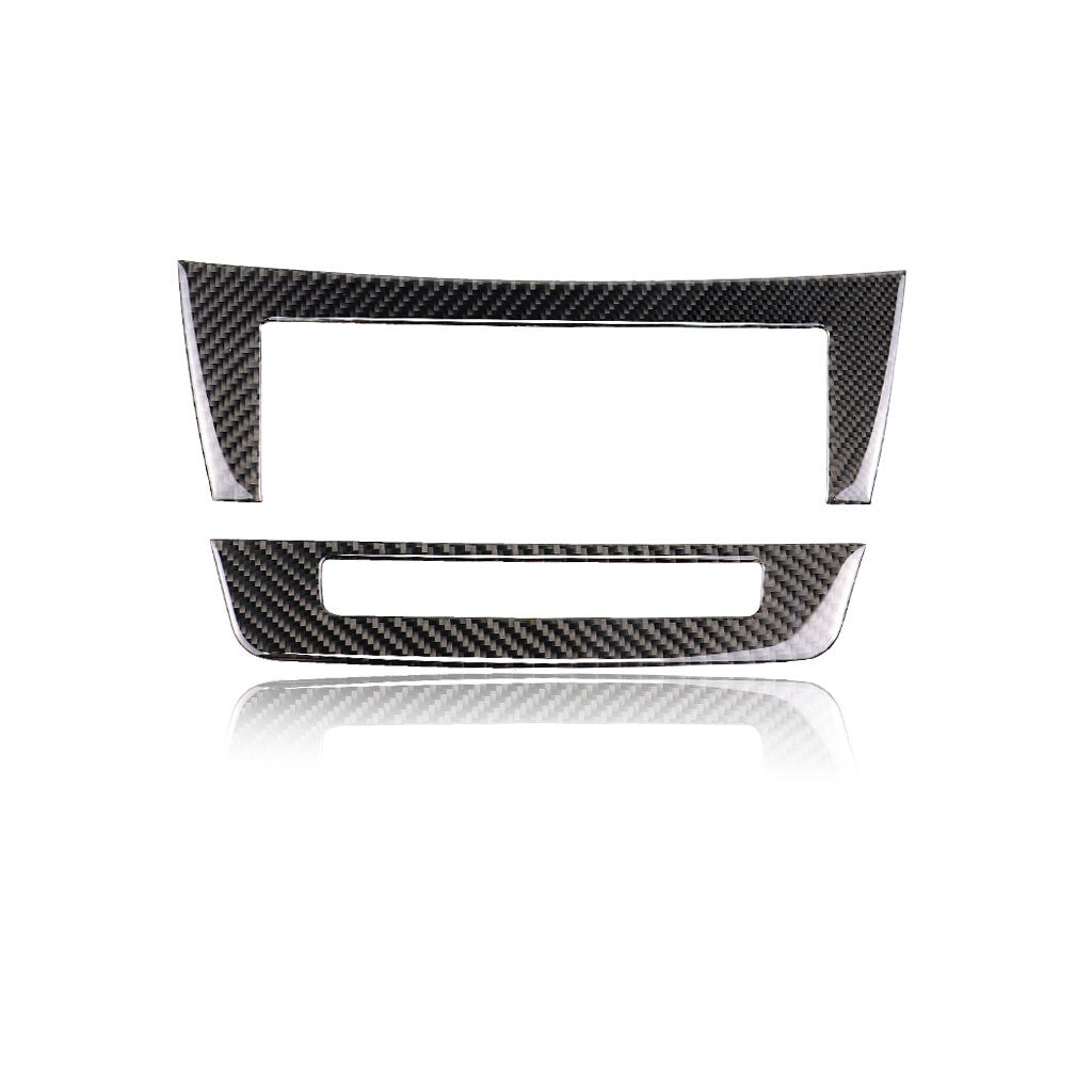 Passend für Mercedes Benz C W204 Carbon Radio Mittelkonsole Rahmen Blende Schutz