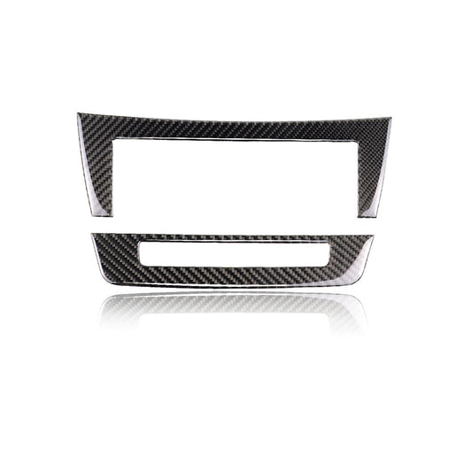 Passend für Mercedes Benz C W204 Carbon Radio Mittelkonsole Rahmen Blende Schutz