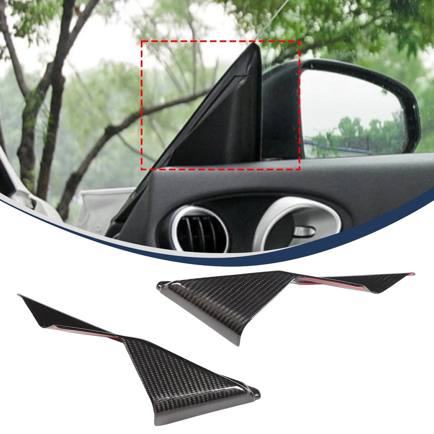 Passend für Nissan 370Z 2009-2020 A-Säule Blende
