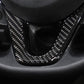 Passend für Smart fortwo 453 Lenkrad Blenden Abdeckung Carbon