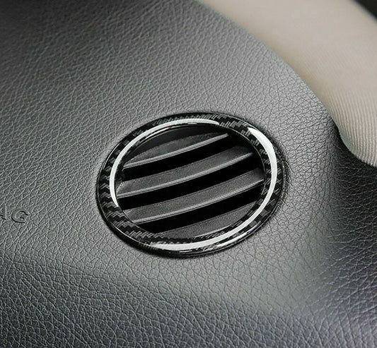 Passend für Mercedes Benz C Klasse MB ML GLE GLK Lüftungsringe Carbon Blende