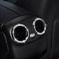 Passend für Mercedes C GLC Strass Glitzer Blende Ringe Lüftung Hinten Klima 2 x