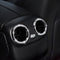 Passend für Mercedes C GLC Strass Glitzer Blende Ringe Lüftung Hinten Klima 2 x