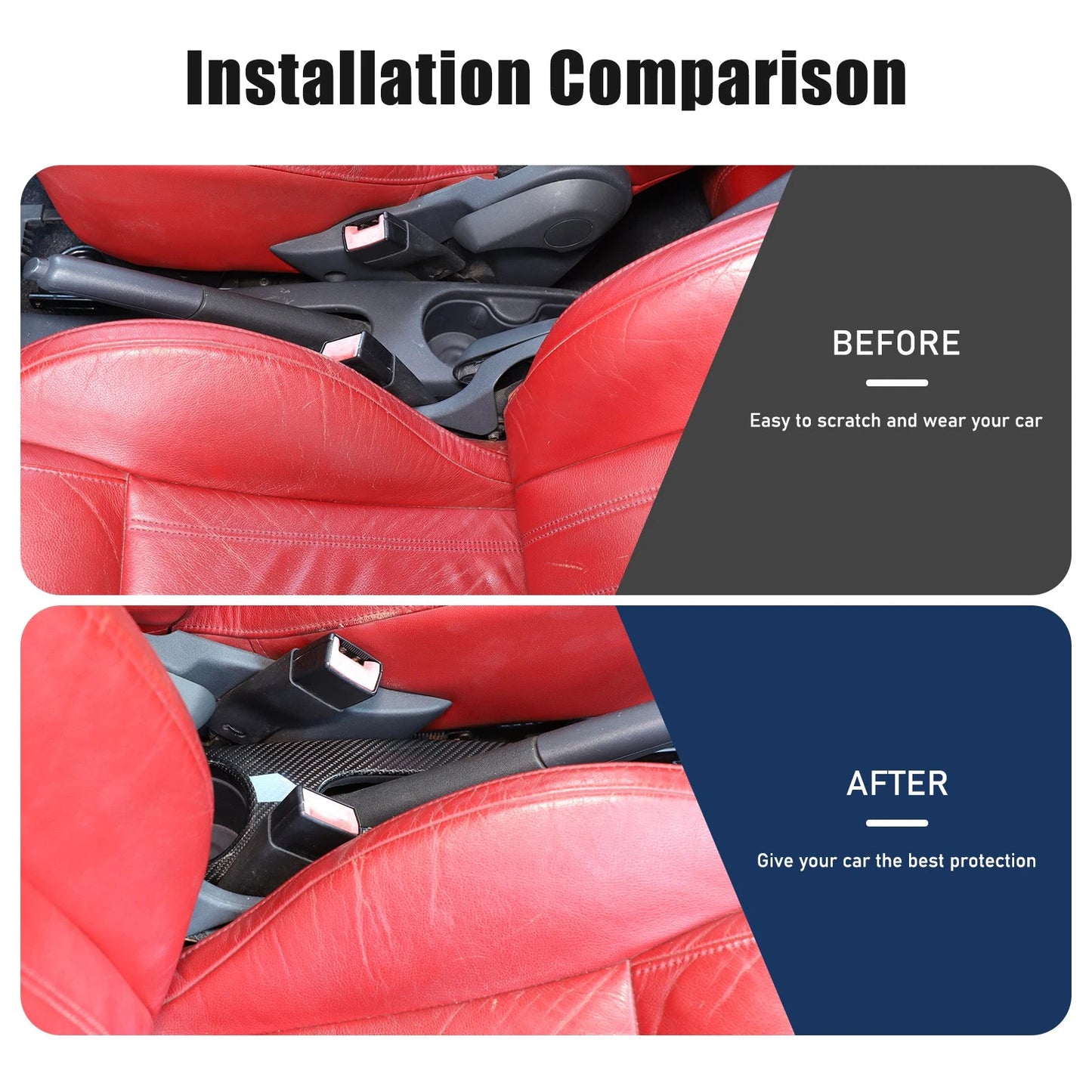 Passend für Fiat 500 Abarth 2007-2015 Becherhalter Blende
