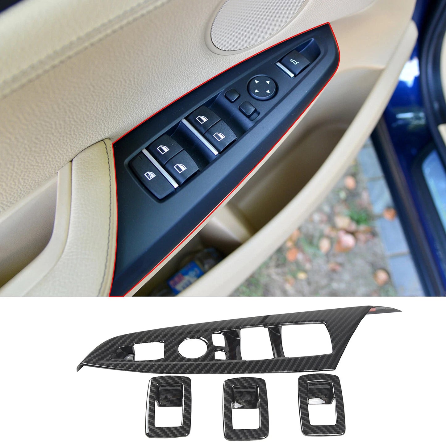 Passend für Bmw X3 F25 X4 F26 Fensterheber Blende