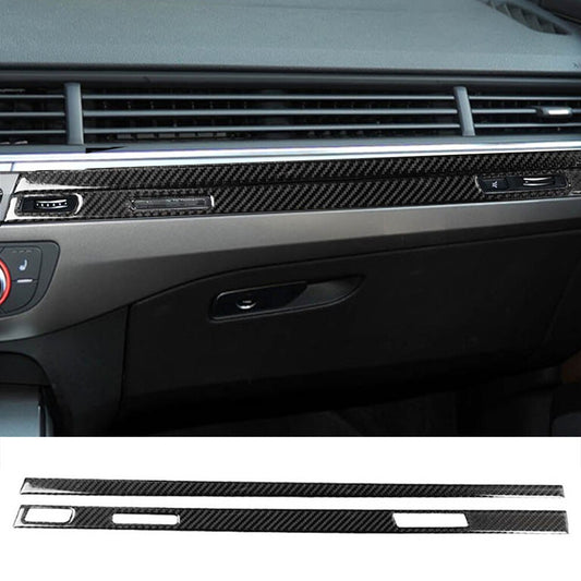 Passend für Audi Q7 Armaturenbrett Blenden Abdeckung Rahmen Carbon
