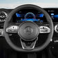 Passend für Mercedes Benz A C E Carbon Lenkradtasten Lenkrad Cover Rahmen Blende
