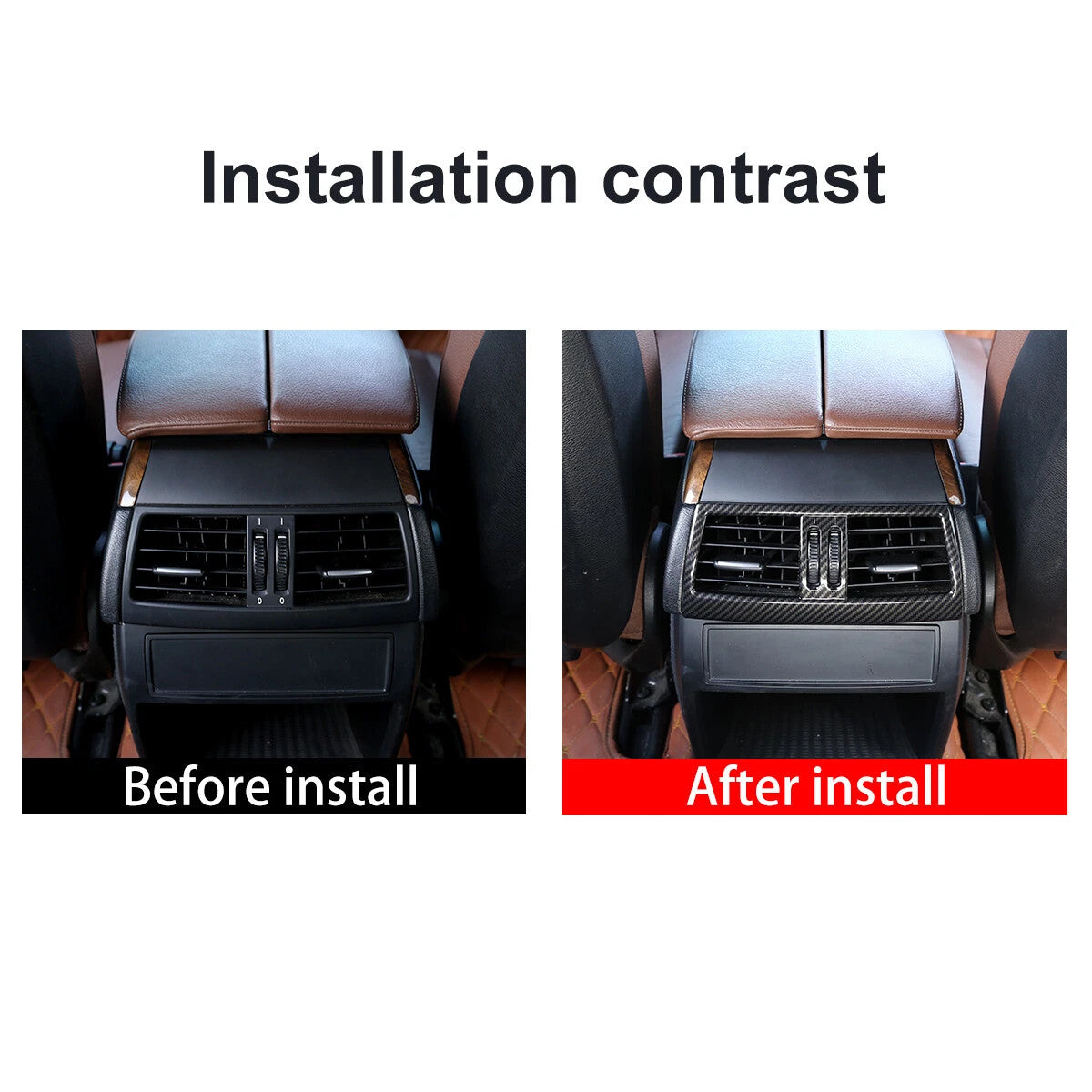 Passend für Bmw X5 X6 E70 E71 2008-2013 Lueftung Blende