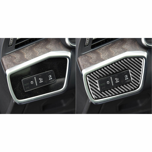 Passend für Audi A6 C8 A7 ab 2019 Lichtschalter Blende Rahmen Zierblende