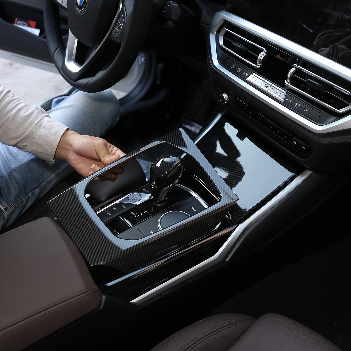 Passend für BMW G42 ab 2022 Mittelkonsole Blende
