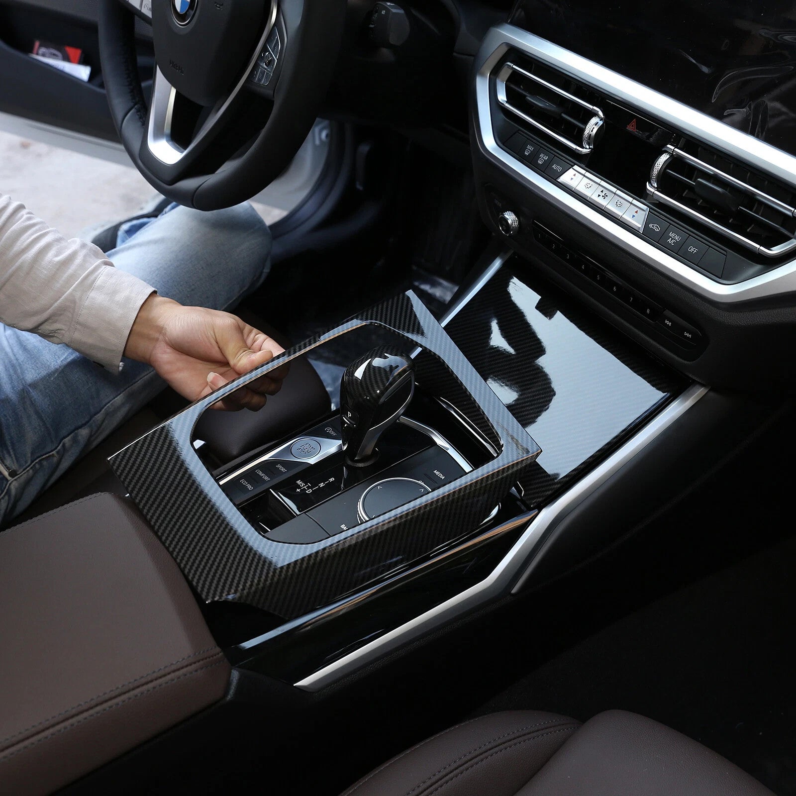 Passend für BMW G42 ab 2022 Mittelkonsole Blende